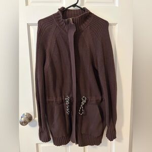 LOFT Chocolate Knit Sweater